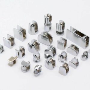 Furniture Glass Shelf Brackets (Type: Chrome)