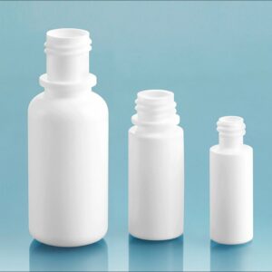 Plastic Packaging Bottles with Dropper Inserts