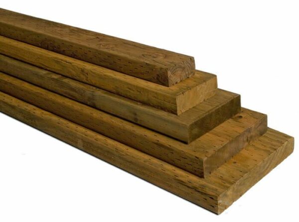 Pressure-Treated Lumber - Pine (Various Sizes)